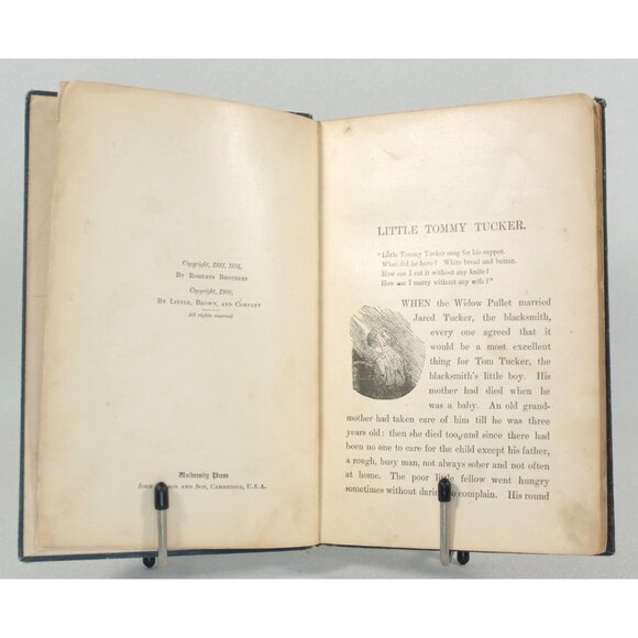 Antique Book "Little Tommy Tucker" Susan Coolidge, Little, Brown, And Co 1900 - Picture 4 of 7